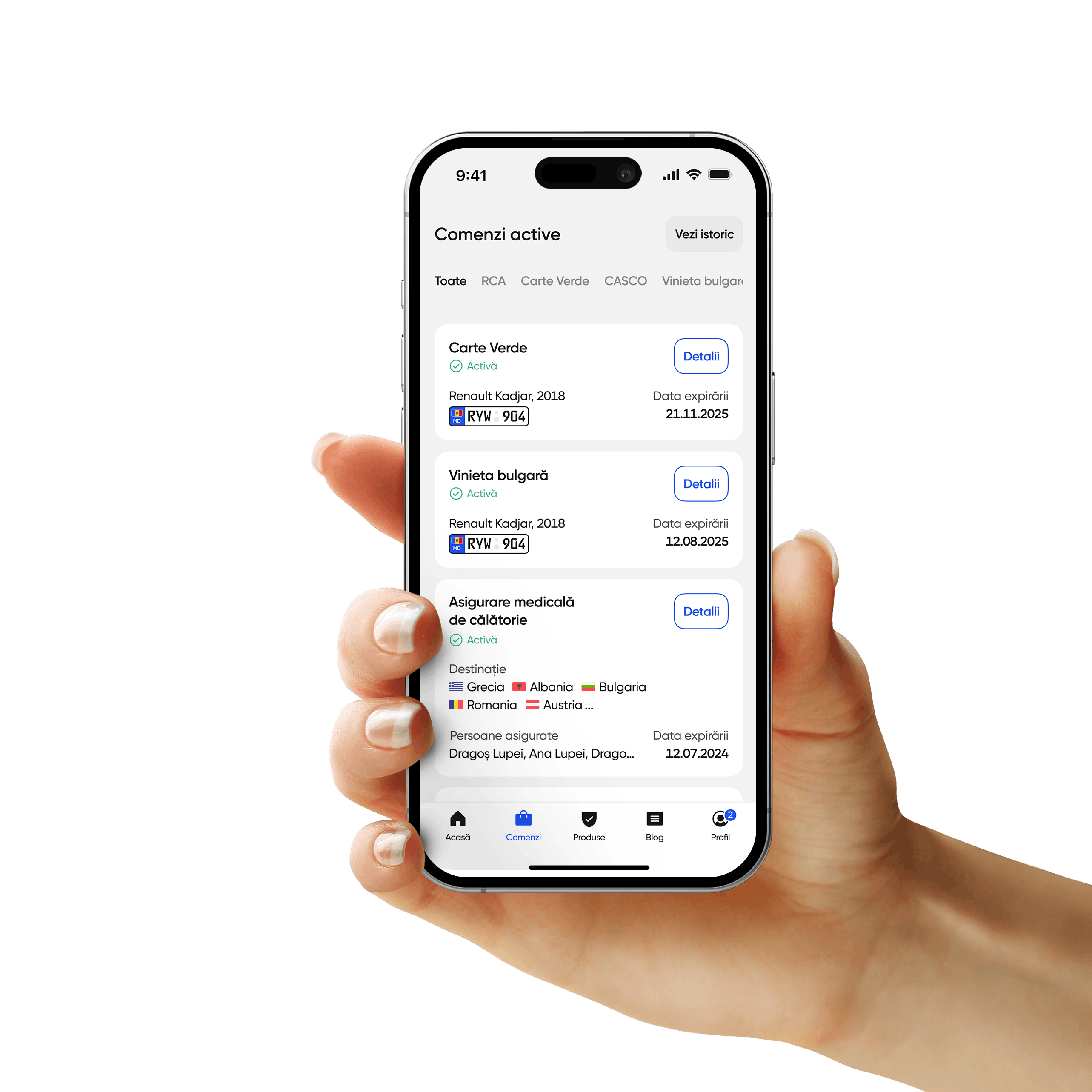 Aplicația omnis mobila
